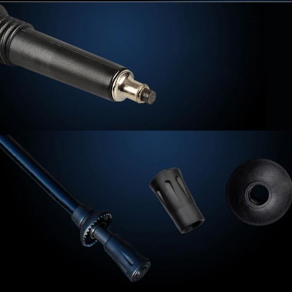 

trekking poles g5ac aluminum alloy 5-ssection collapsible cane eva handle walking stick