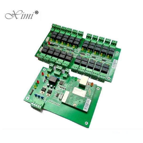 

good quality tcp/ip 20 floors biometric fingerprint and rfid elevator access control board lift controller system