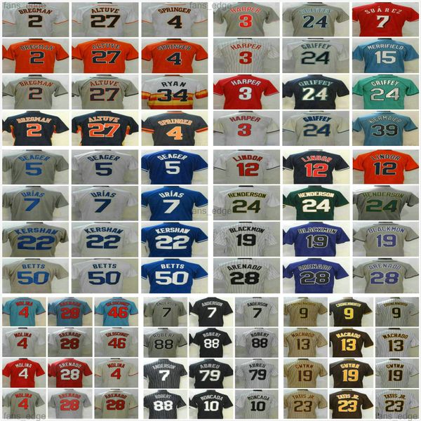 

stitched stephen strasburg paul goldschmidt yadier molina jake cronenworth an cal ripken jr roberto clemente buster posey gary sanchez baseb, Blue;black