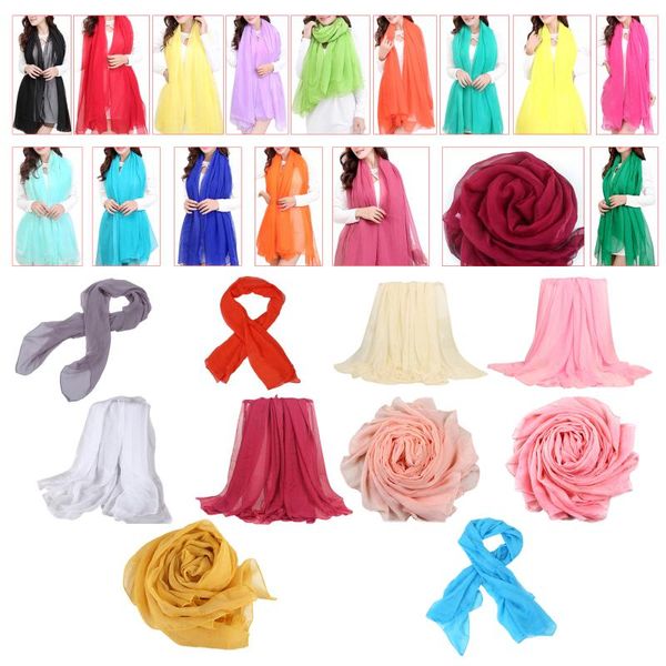 

scarves gr green trendy summer care solid color scarf shawl for women, Blue;gray