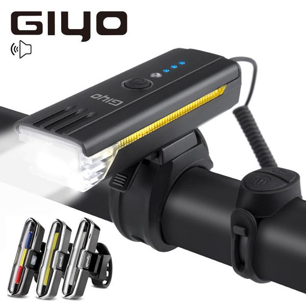 

horn / for bicycle mtb road light bike front rear lantern cycling accessories usb rechargeable led lights