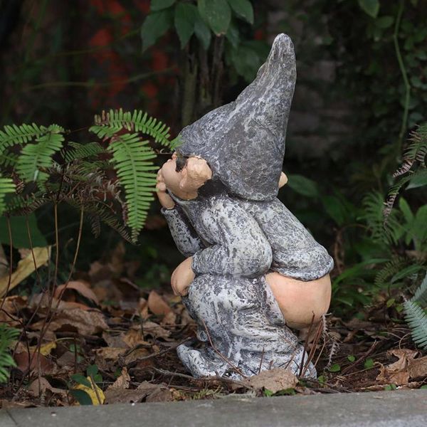 Objetos decorativos As estatuetas exibem simulação de molde gnome engraçado miniatura anão anão estatueta Festival de jardinagem de estátua acessar decoração de decoração