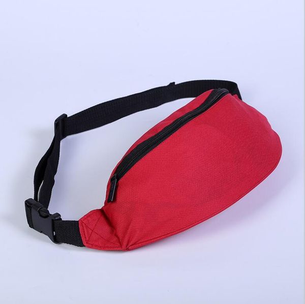 

men canvas waist pack fashion money belt bags women leisure bag pouch