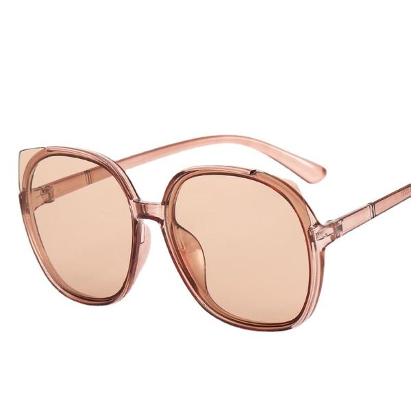 

sunglasses oversized square women luxury vintage brand design sun glasses big frame mirror red purple eyewear uv400, White;black