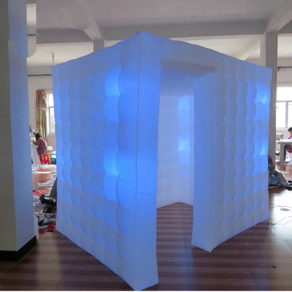 

tents and shelters 2.5m white with led light inflatable po booth