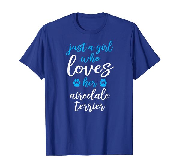 

Girls Who Love Their Dogs - Airedale Terrier T-Shirt, Mainly pictures