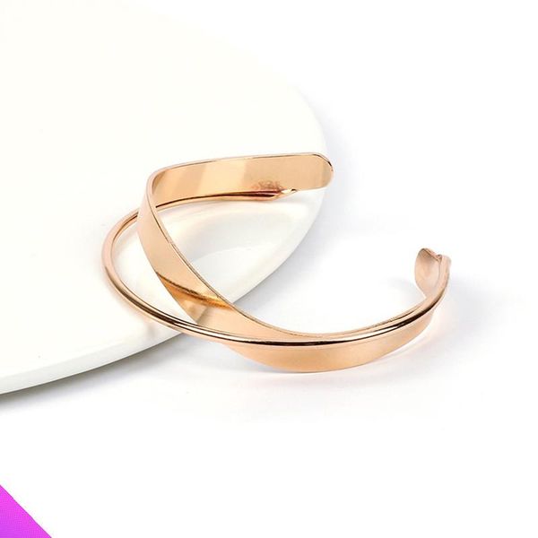 

charm bracelets wholesale 5 unique double circle flat fashion classic sweet romantic girl jewelry gift 2 color metal 2021 summer, Golden;silver