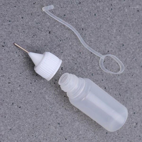 

storage bottles & jars 10pcs 30ml needle dropper tip glue with 10 funnels for liquids