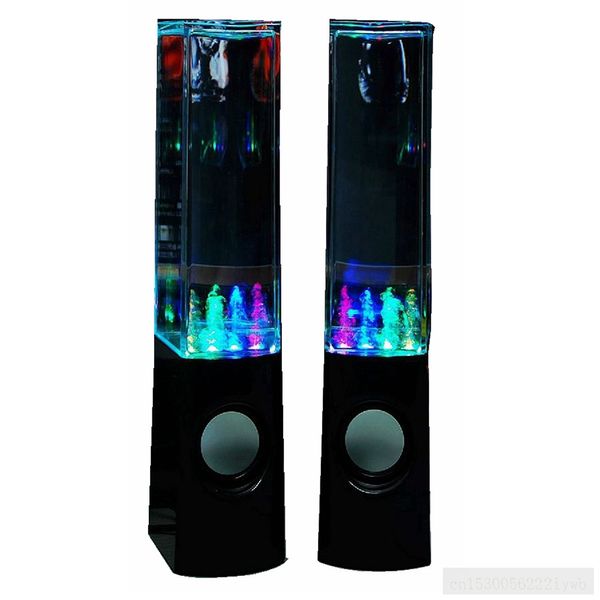 Fountain Show Speakers Light Som Bar Laptop PC MP3 Telefone Gadget Acessórios LED Dancing Water Music