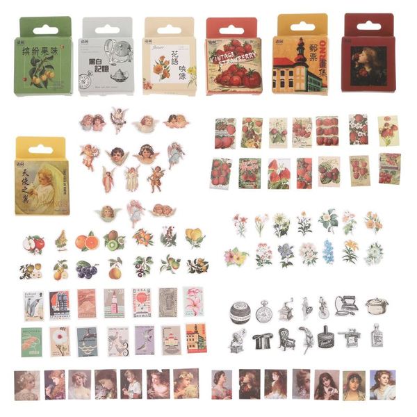 

gift wrap 7 boxes diary diy sticker household office school decorative stationery