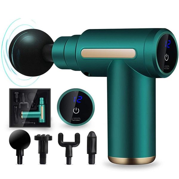 

integrated fitness equip portable mini muscle massager for neck and back massage pistol body electric machine after 2021