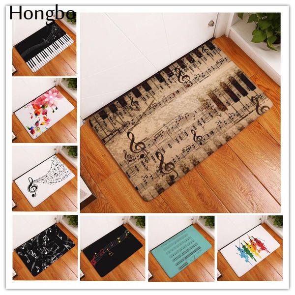 

carpets hongbo doormat creative notes print mats floor kitchen bathroom rugs 40x60or50x80cm