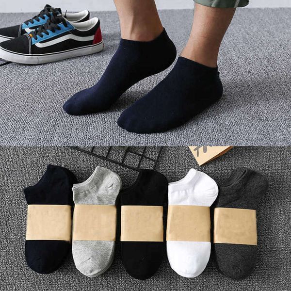 

socks boat casual cotton multicolor thin and women's low socks, Black