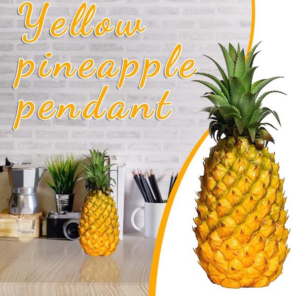 

party decoration artificial fruits pineapple fake fruit plastic home 2021
