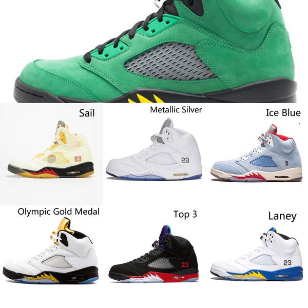 

new 5 alternate grape black grape mens basketball shoes 5s sail metallic silver men women trainers sports sneakers 40-46 23kduc