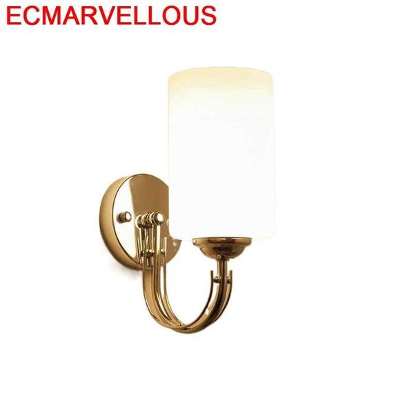 

wall lamp sconce arandela lampara de industrieel bathroom crystal wandlamp aplique luz pared luminaire light for home
