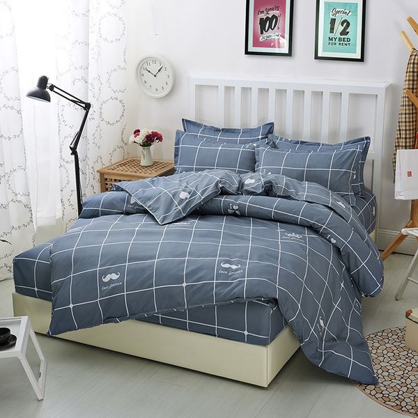 

printed quilt four piece sheet, 1.8m mattress cover, large quantity of bedding