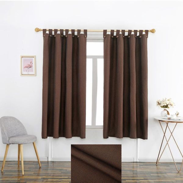 

curtain & drapes [ready stock] gy8509 gyrohome 1pc shoulder strap with button w140cmxh170cm window living room darkening dec