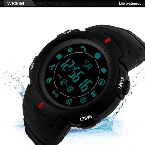 

wristwatches waterproof flagship rugged men smartwatch watch 24h all-weather monitoring casual relogio masculino, Slivery;brown