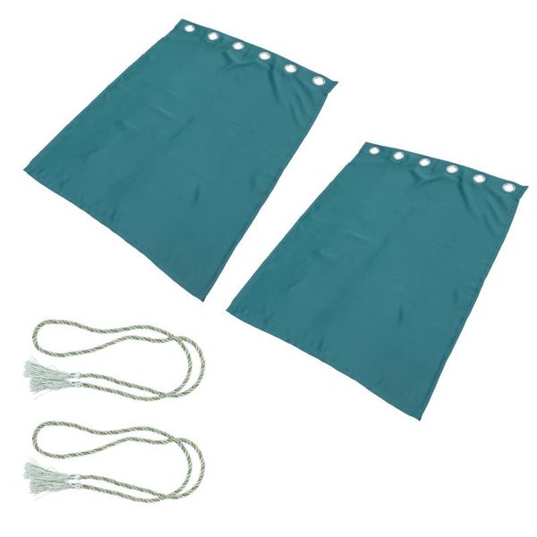 

curtain & drapes 2pcs darkening thermal insulated window living room