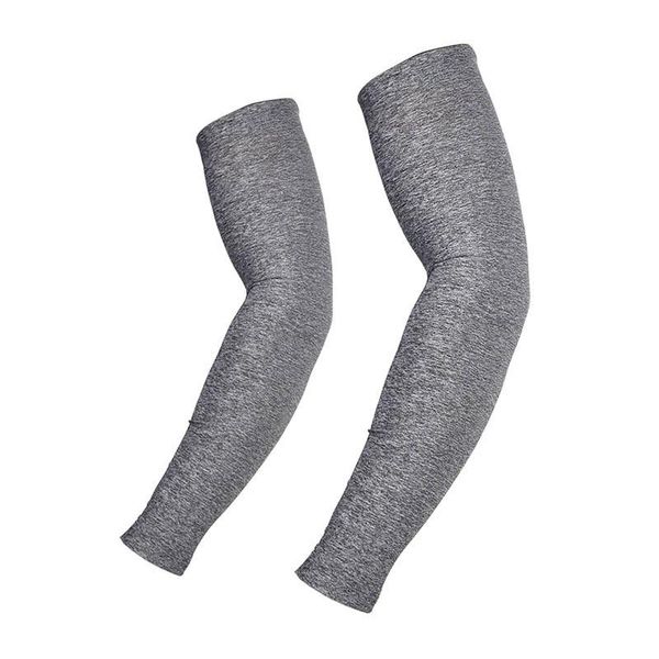 

elbow & knee pads cycling sleeves arm warmer fishing golf running uv protection, Black;gray