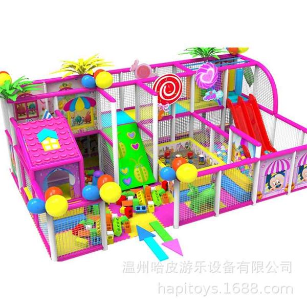 

Large Park Indoor shopping mall million ocean ball pool / children's naughty castle indoor equipment