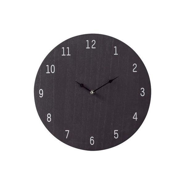 

wall clocks battery operated wooden craft clock low noise living room gift practical silent ticking round background home decor el