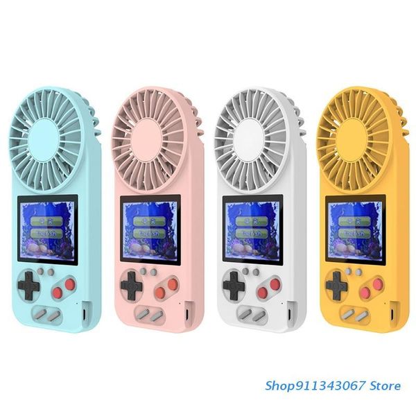 

portable game players personal player with mini fan 500 classic fc games console