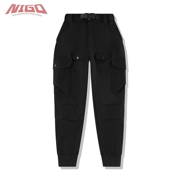 

men's pants nigo dr classic overalls trousers #nigo551, Black