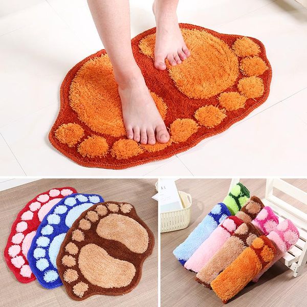 

carpets drop bathroom foot doormats absorbent pad toilet door cartoon anti-fall carpet shower non-slip mat