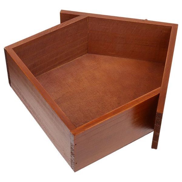 

hooks & rails 1pc wooden storage rack shelf cartoon house wall decor