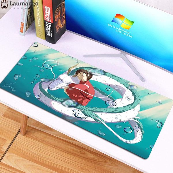 

mouse pads & wrist rests customized many size 2mm thickness gaming mat spirited away gamer mause for mini pc accessories desk