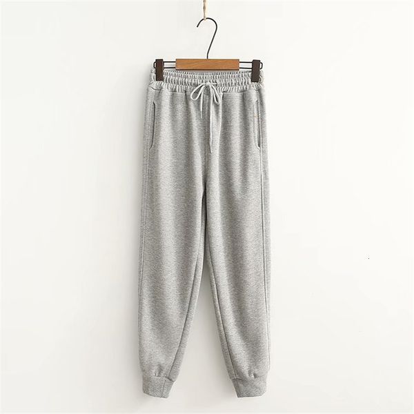 

spring fashion high waist pants women harajuku sport casual white trousers korean vintage cotton joggers black sweatpants, Black;white