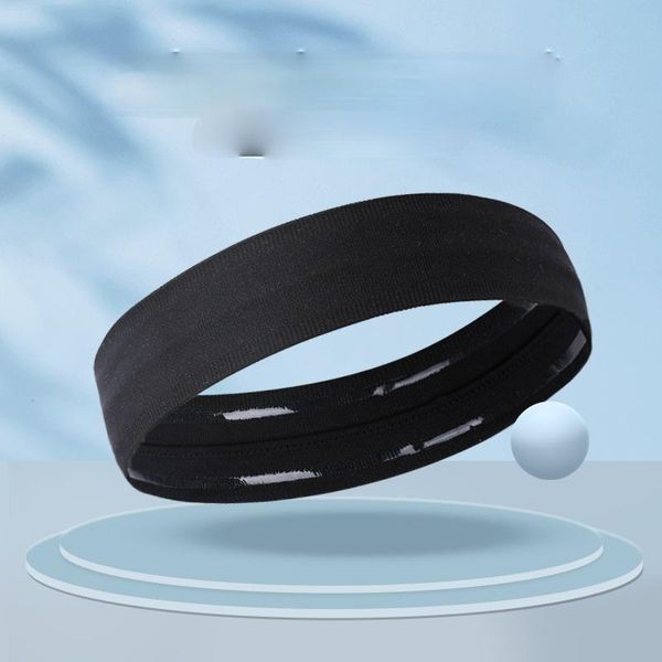 

sweatband running sweat band head cycling yoga breathable headband hair elasticity basketball tiara de cabelo gym accessories ef50fh, Yellow;black