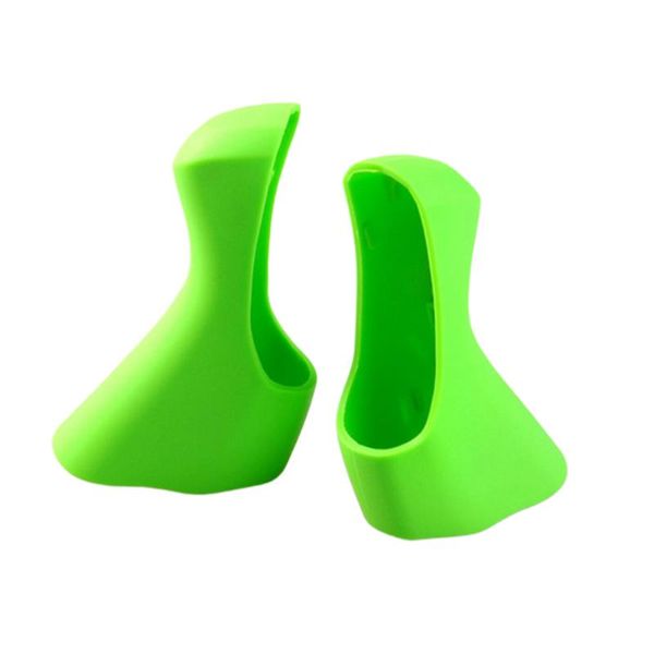 

bike brakes 1 pair brake replacement part washable absorb 6 colors outdoor cycling shift lever cover road silicone for