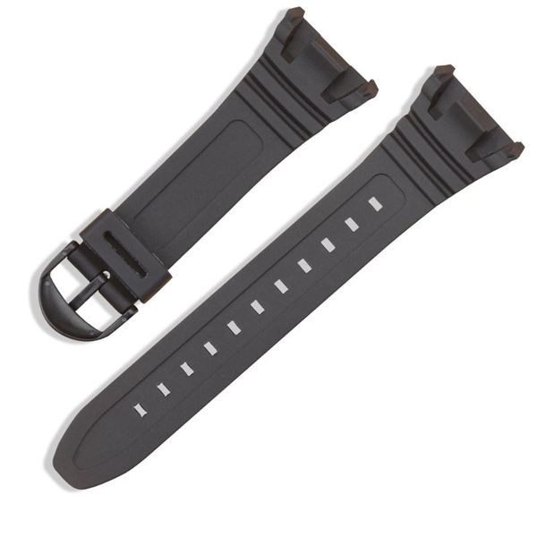 

watch bands black replacement strap wrist for w96h w96 w-96h watches accessories rubber smart g band, Black;brown