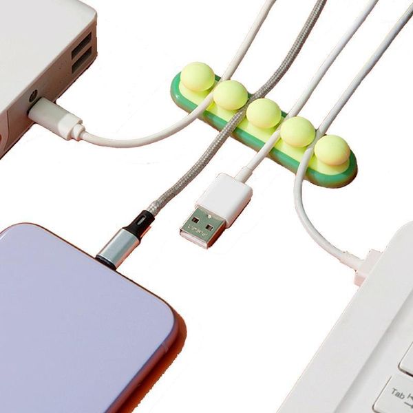 

storage bottles & jars silicone adhesive deskwire organizer charging cable clamp winder data line collection finishing artifact accessor