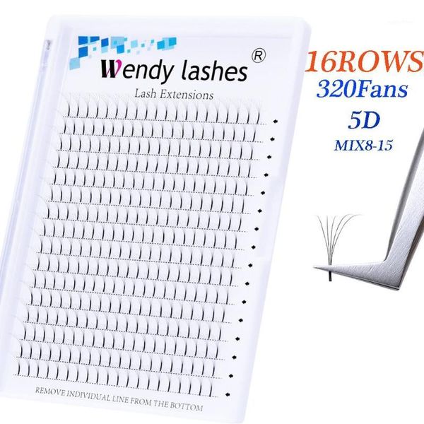

lashes 16 rows premade volume wide fan 0.07 5d long stem faux mink russian professional eyelash extensions1
