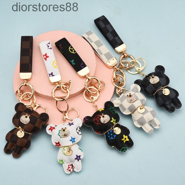 

key chain fashion old flower series bag pendant lovely simple couple accessories creative gifts, Silver