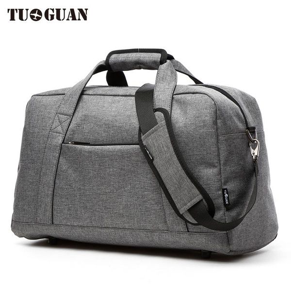 

duffel bags 2021 tuguan brand design korean style men luggage fashion women travel large male messenger casual shoulder totes