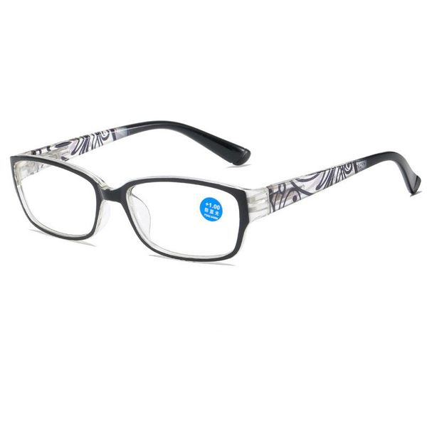 

sunglasses retro anti-blue light glasses women oval lightweight frame hd clear elder driving presbyopia +1.0 +2.0 +3.0 +4.0, White;black
