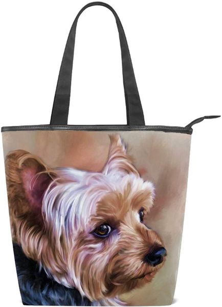 

travel tote purses and handbags dog bag for women dogs print purse duffel bags