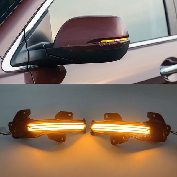 

1pair car rear view side mirror turn signal light for honda crv urv city greiz jade vezel odyssey avancier jazz dynamic lamp
