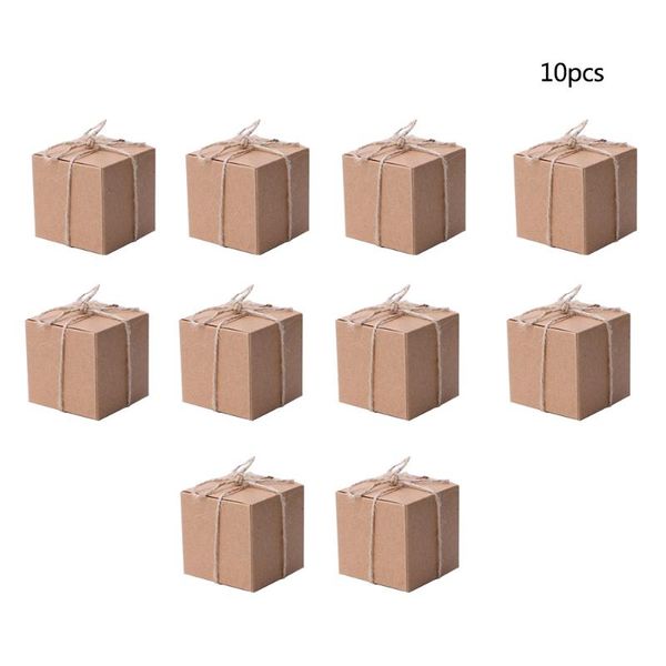 

gift wrap wedding candy box paper square shape favor party supply packaging bag