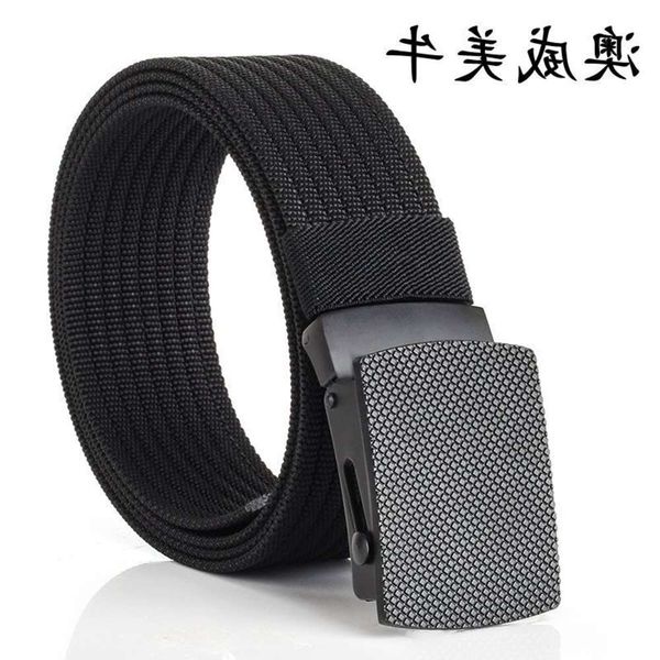 

belt men's casual belt, versatile jeans, high grade pure nylon belt, Black;brown