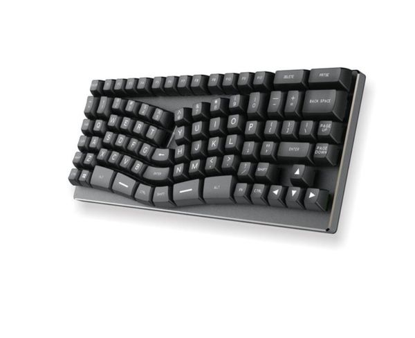 

x-bows nature ergonomic sa abs double s keycap 86 key gateron optical switches rgb backlight mechanical keyboard keyboards