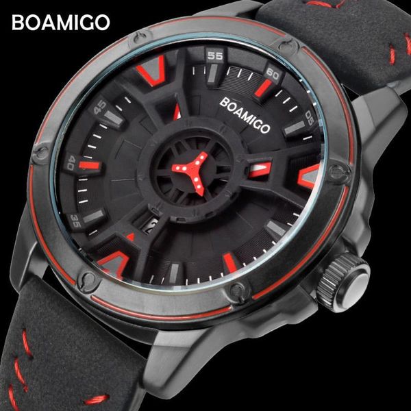 

wristwatches men's sports watch quartz 2021 creative dial, Slivery;brown