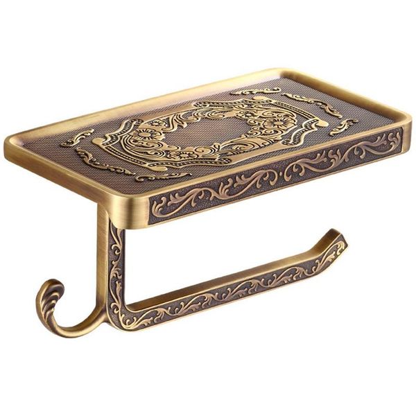

toilet paper holders antique holder, vintage decor style bathroom tissue wall mounted roll dispenser