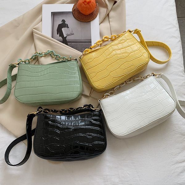 

portable small underarm handbags simple new bags fashion chain one-shoulder trendy bag texture 2021 popular cxgvr
