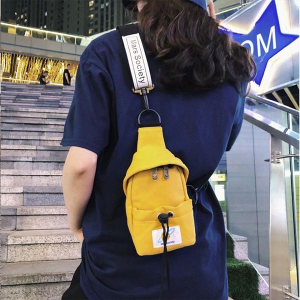 

waist bags fashion cross-body chest bag female mini oxford cloth phone certificate messenger men women shoulder